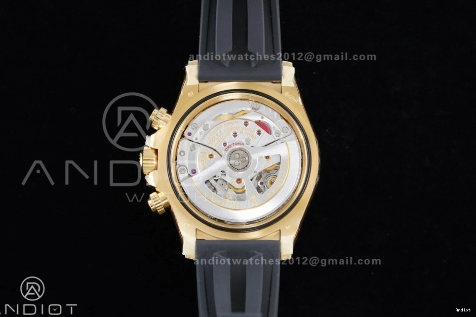 YG 1:1 V2 VSF Oysterflex Edition 126518 Best Dial (Weighted) Black Strap on Daytona VS4131 1205